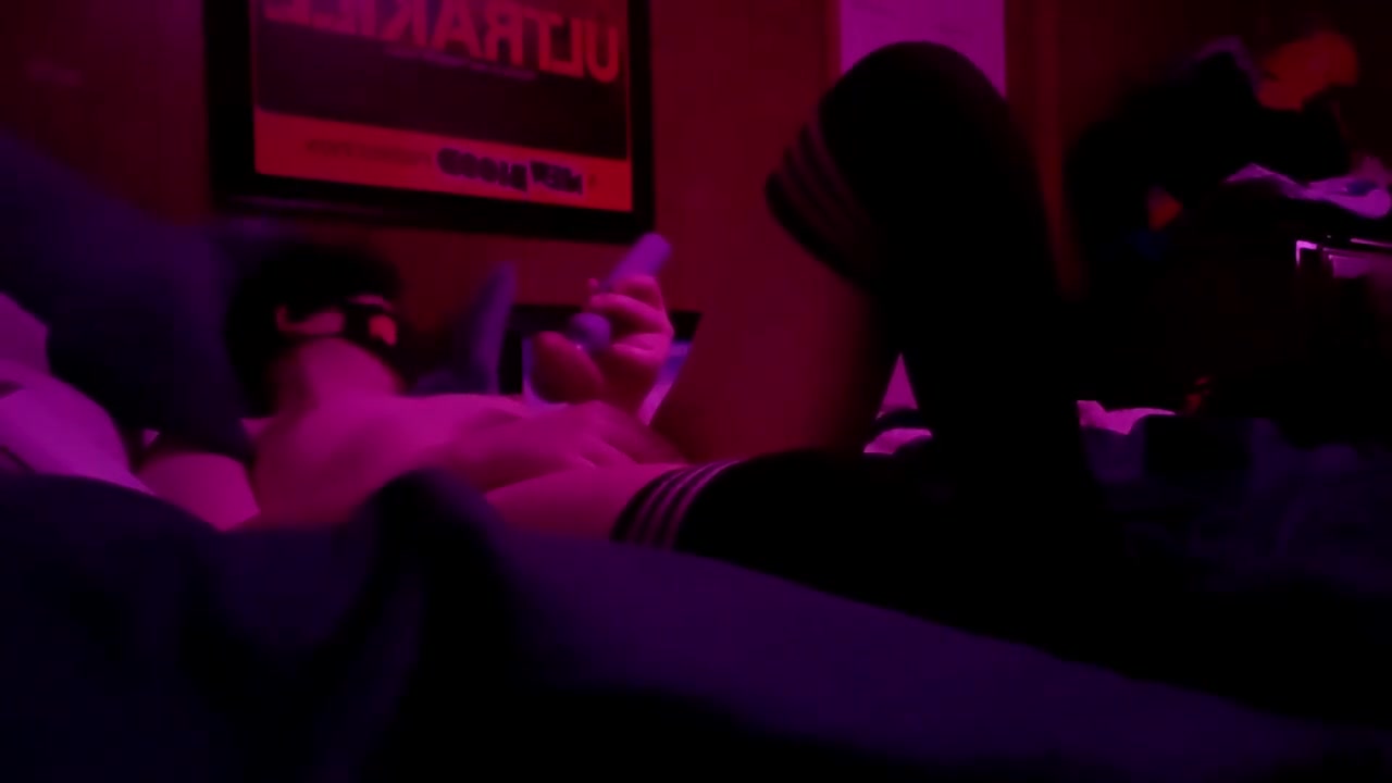 Noisy Transgirl Plays With Her New Toys