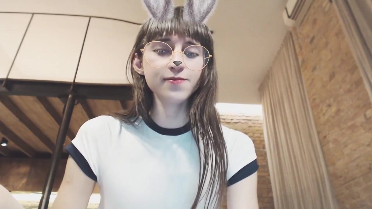 Blonde Tranny Shemale Solo Masturbation