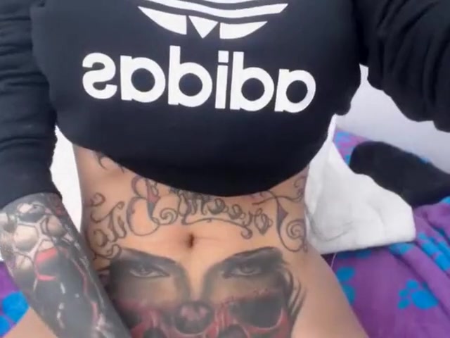 Sexy tattooed TGirl