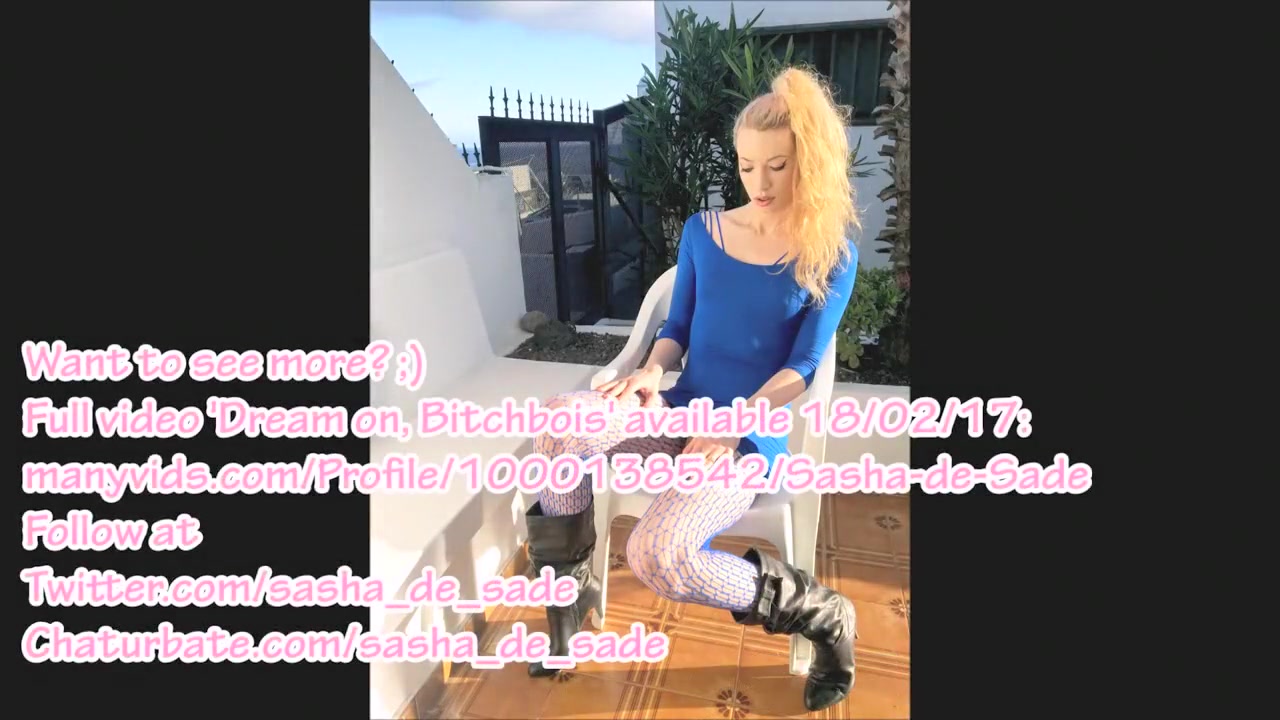 Suck Sashas Shemale Cock