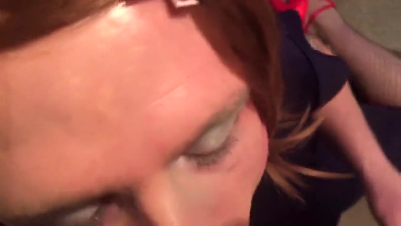 UK TV Alexis sucks cock and gets facial cumshot