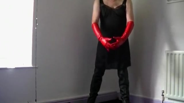 Crazy amateur shemale clip with Fetish, Solo scenes