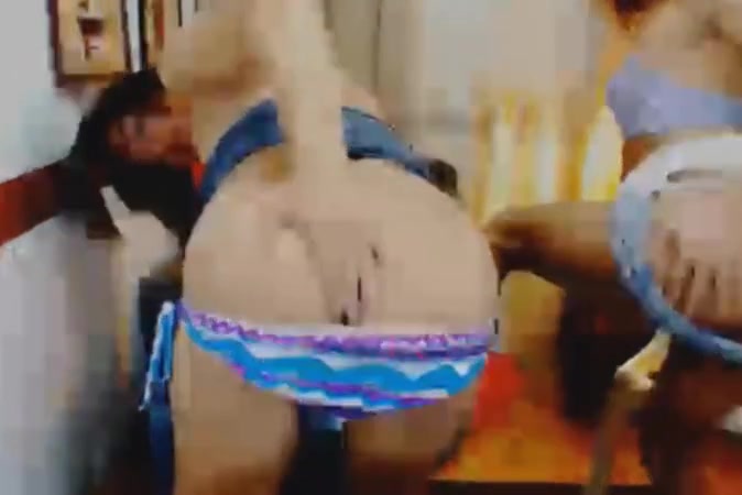 Horny shemale with huge cock fuck another tranny