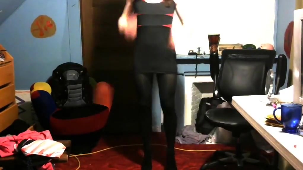 Femboy slut tight dresses whore heels