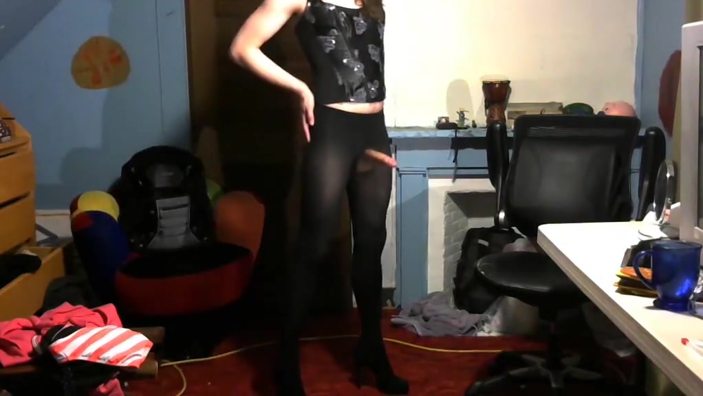 Femboy slut tight dresses whore heels