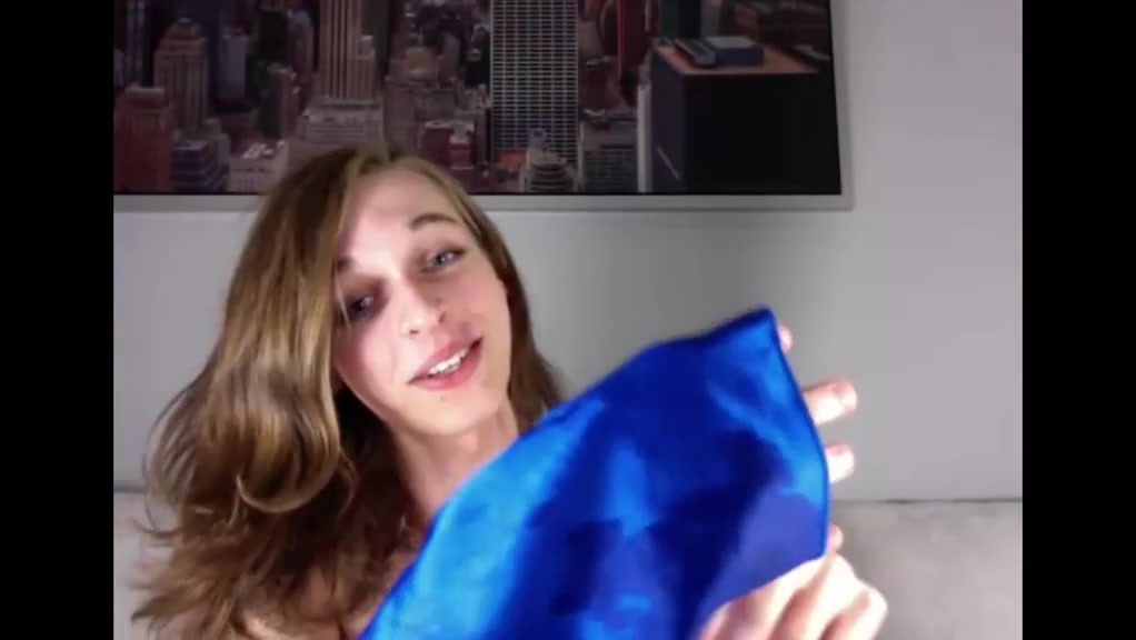Luna made messy cum stains