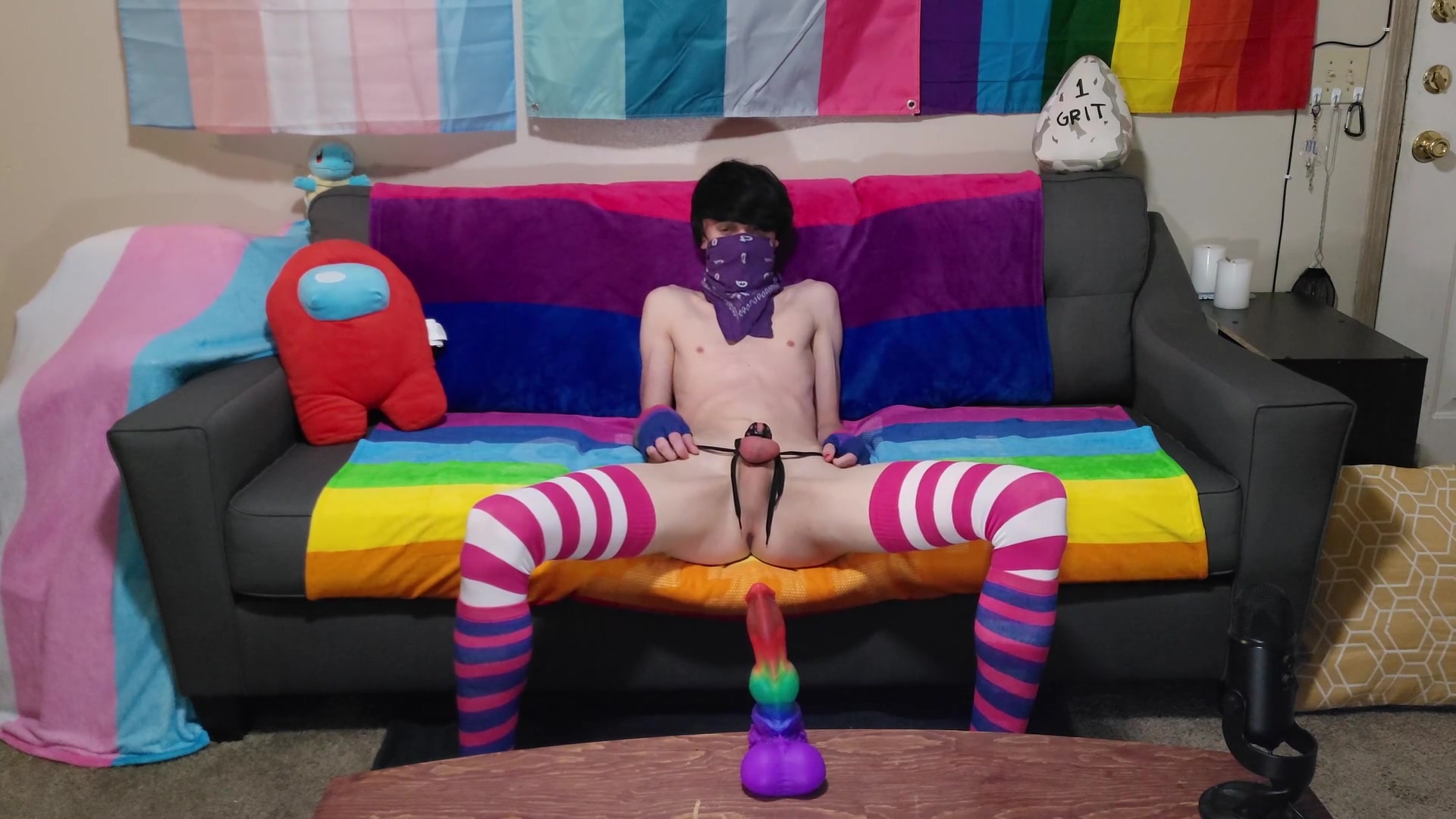 Femboy Celebrates Pride Month The Only Way He Can Think Of, Anal!