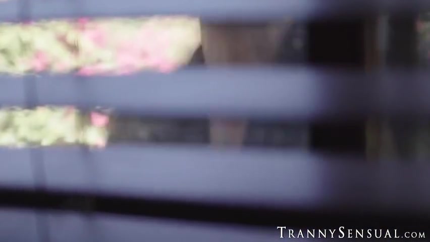 Thick Cock Tranny Fucks Horny Girl Doggystyle - Daisy Taylor