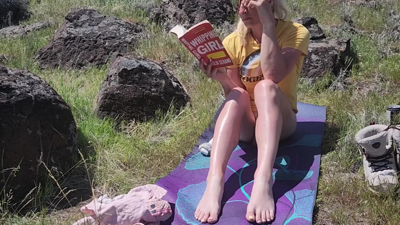 Relax With Me And The Sounds Of Nature: Reading In Public In The Nude