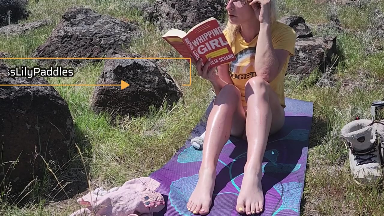 Relax With Me And The Sounds Of Nature: Reading In Public In The Nude
