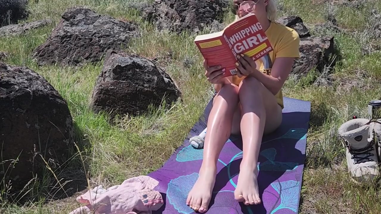 Relax With Me And The Sounds Of Nature: Reading In Public In The Nude