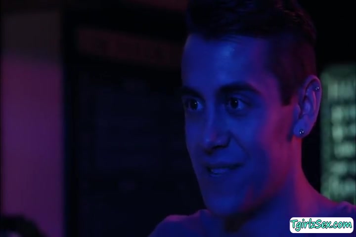 Ts Gets A Guy In The Bar And Rides His Cock With Aubrey Kate