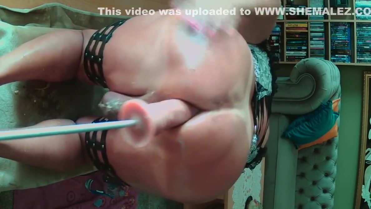 Cd Tranny Anal Bitch Selenas New Fucking Machines Video With A Big Dildo Clip 2