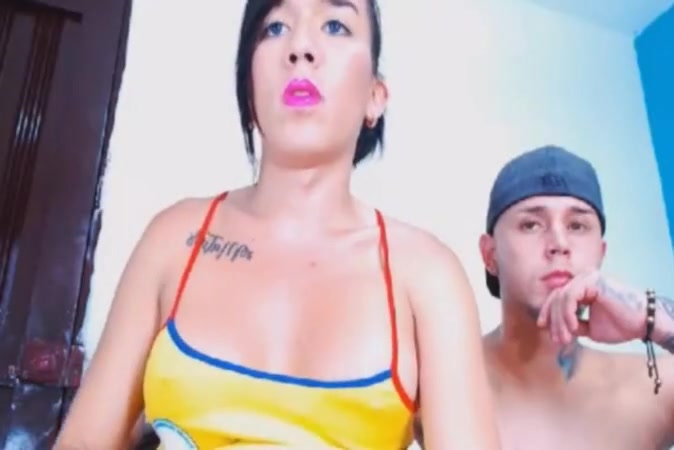 Hot tranny couple loves anal fuck