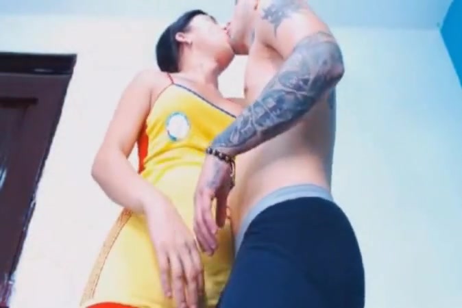 Hot tranny couple loves anal fuck