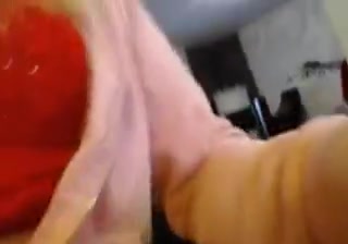 Sexy bolnd tranny ts big cock and balls small tits