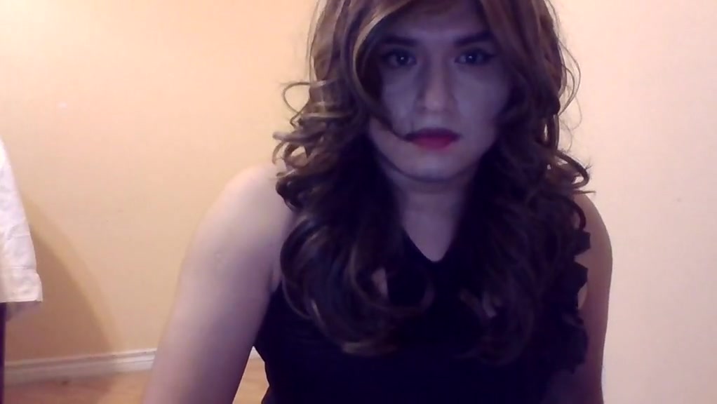 Myself being a naughty tranny before going to a job meeting