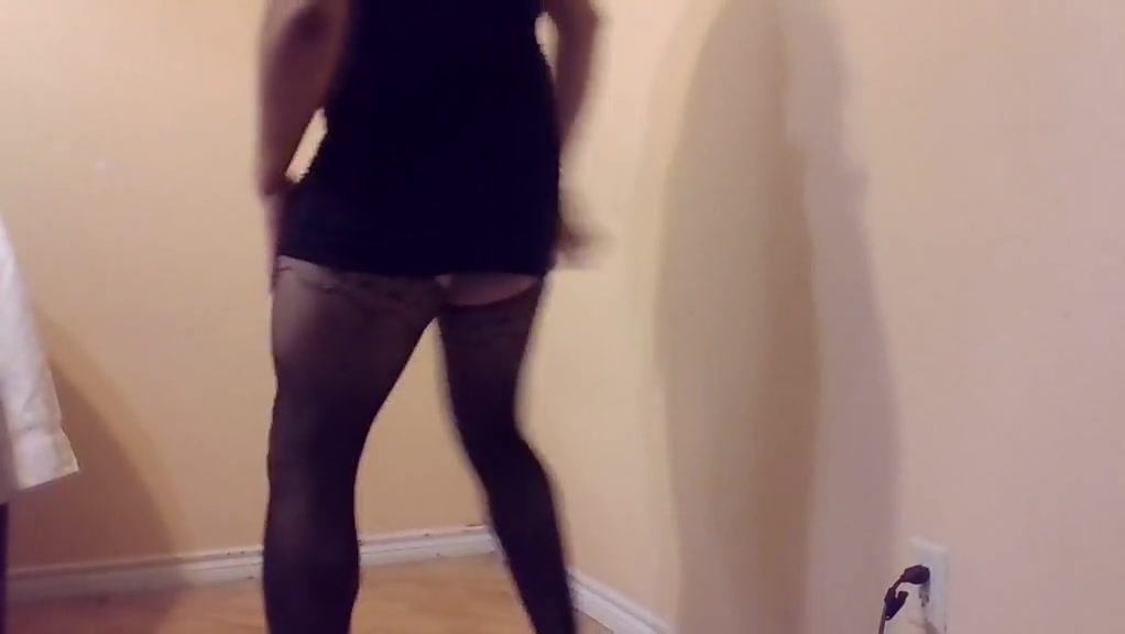 Myself being a naughty tranny before going to a job meeting