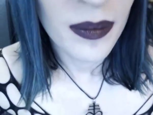 Gothic femboy massive cock