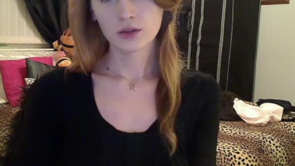 Beautiful blonde trannie