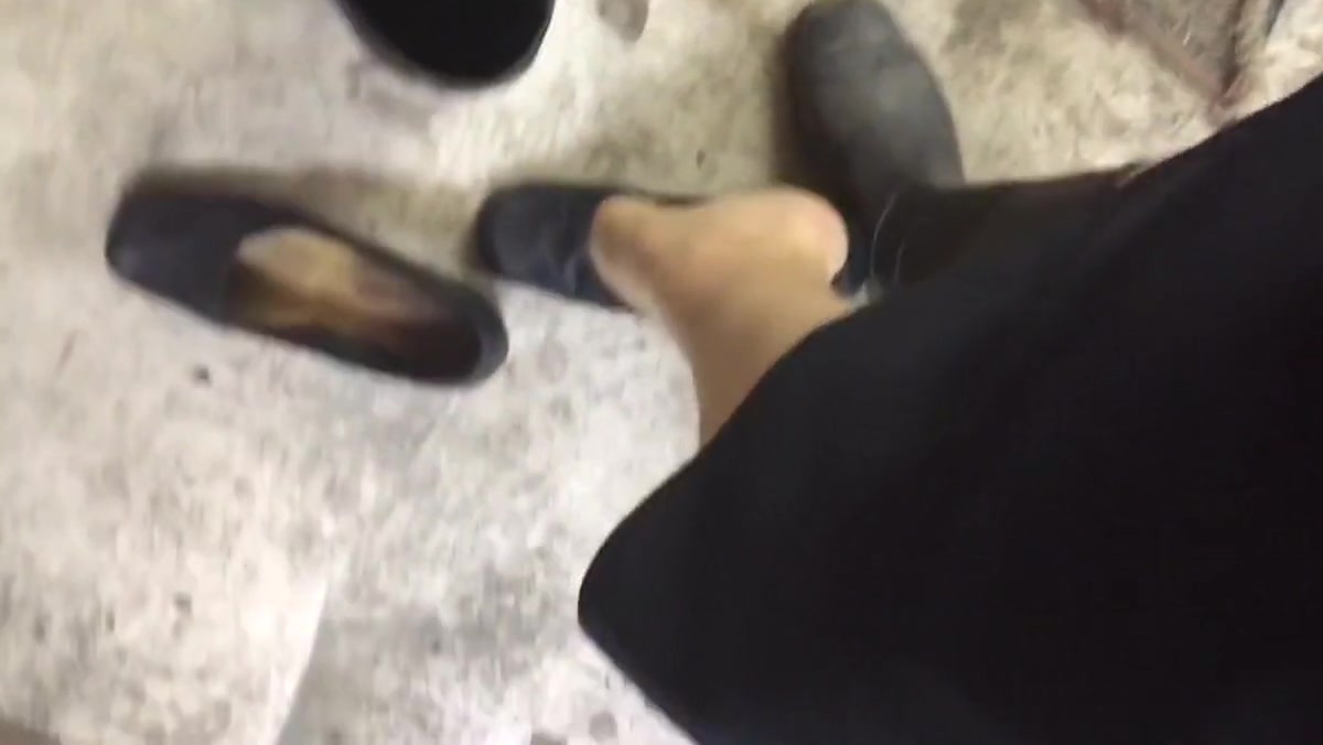 Wellington boots and stockings