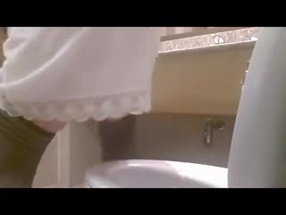 Geriatric tranny toilet training