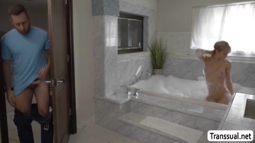 Ts Model Gets Analed By Husbands Friend In Bathroom
