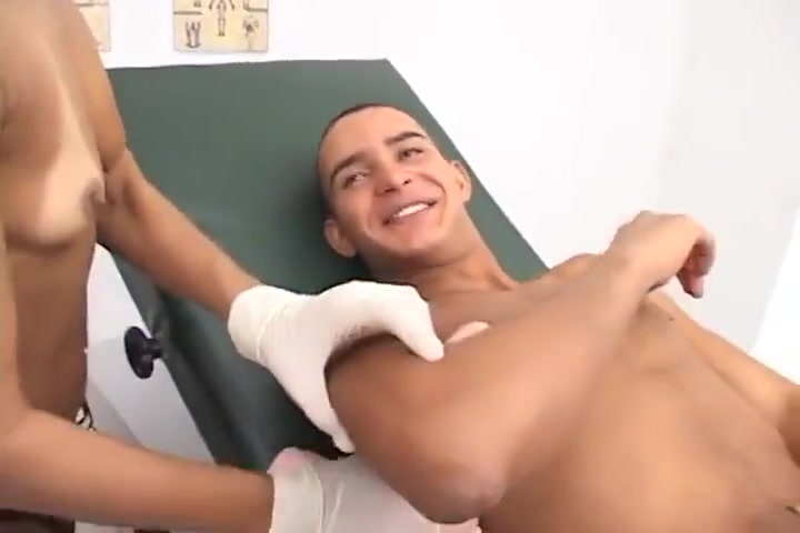 Hot Threesome With A Stud Getting Banged By A Nurse