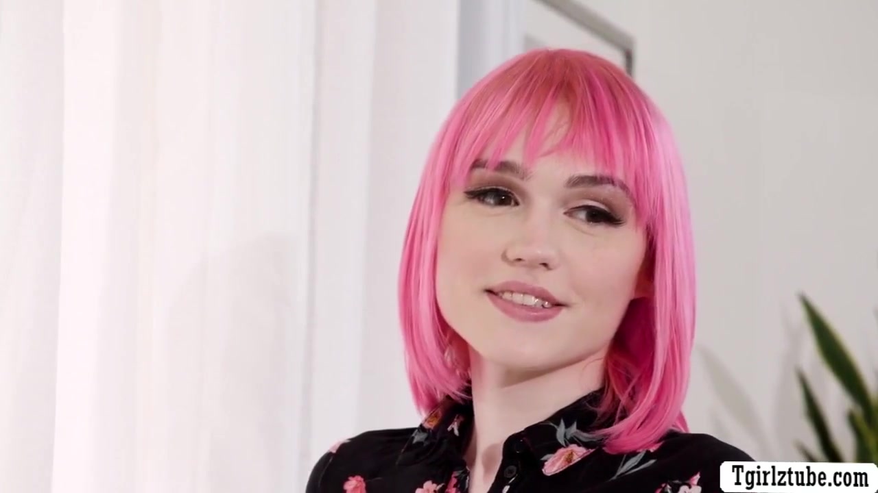 Ts Pink Haired Fucks Her Online Date