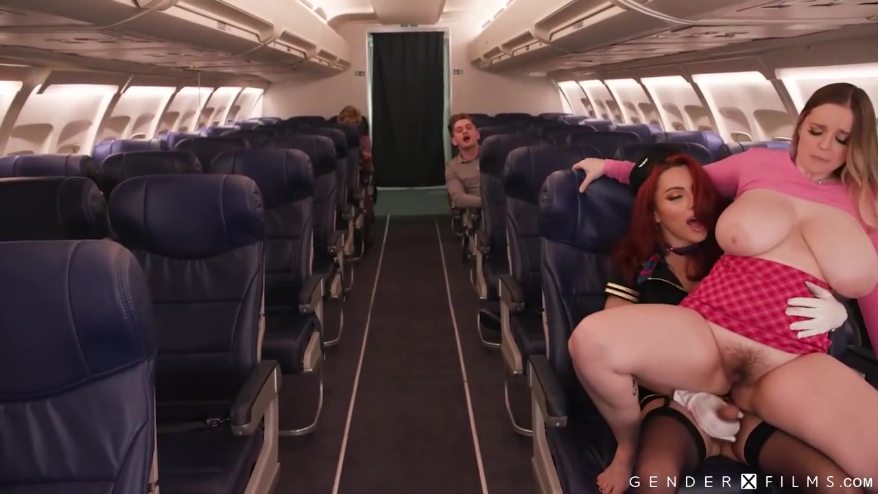 Ariel Demure In Trans Am Stewardess Is One Kinky Bitch