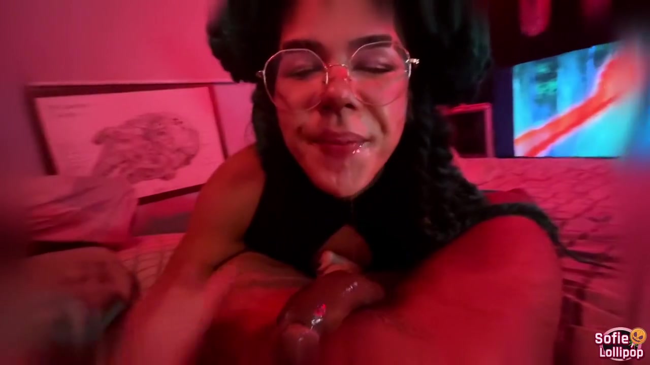 Sofie Lollipop In Becomes A Dark Foxy On This Halloween Night & She Is About To Do Some Naughty Things