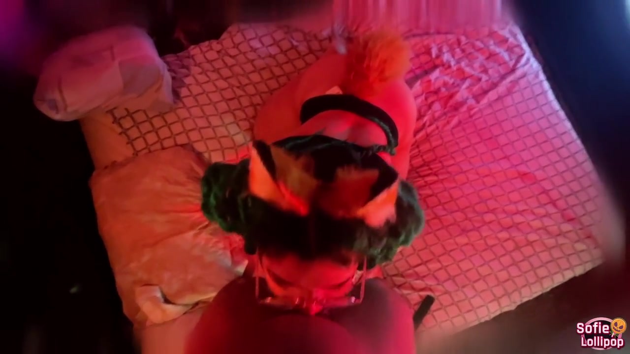 Sofie Lollipop In Becomes A Dark Foxy On This Halloween Night & She Is About To Do Some Naughty Things