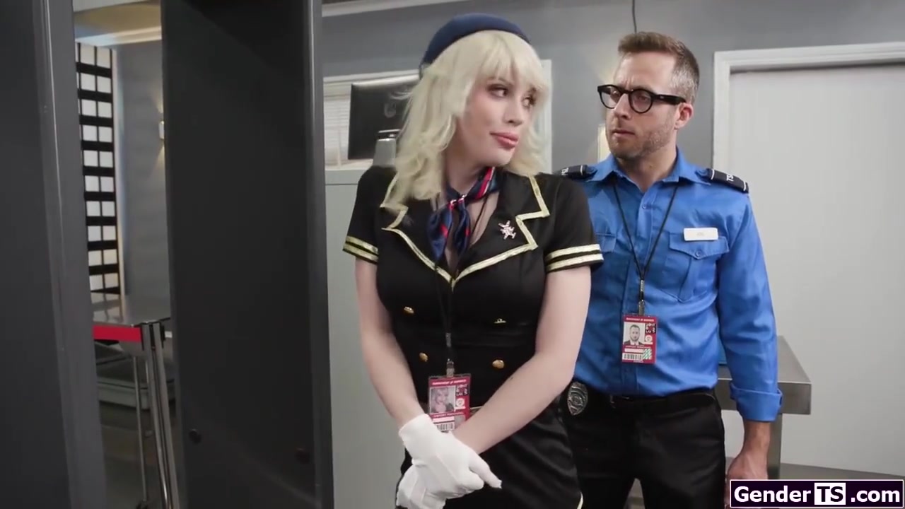 Ts Flight Attendant Has Metal Up Her Ass