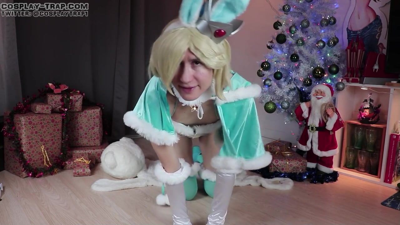 Femboy Rosalina Velvet Xmas Ride