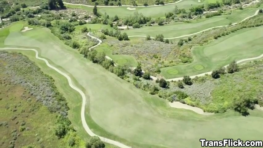 April And Intimate Golfing Lesson With Lucy Hart
