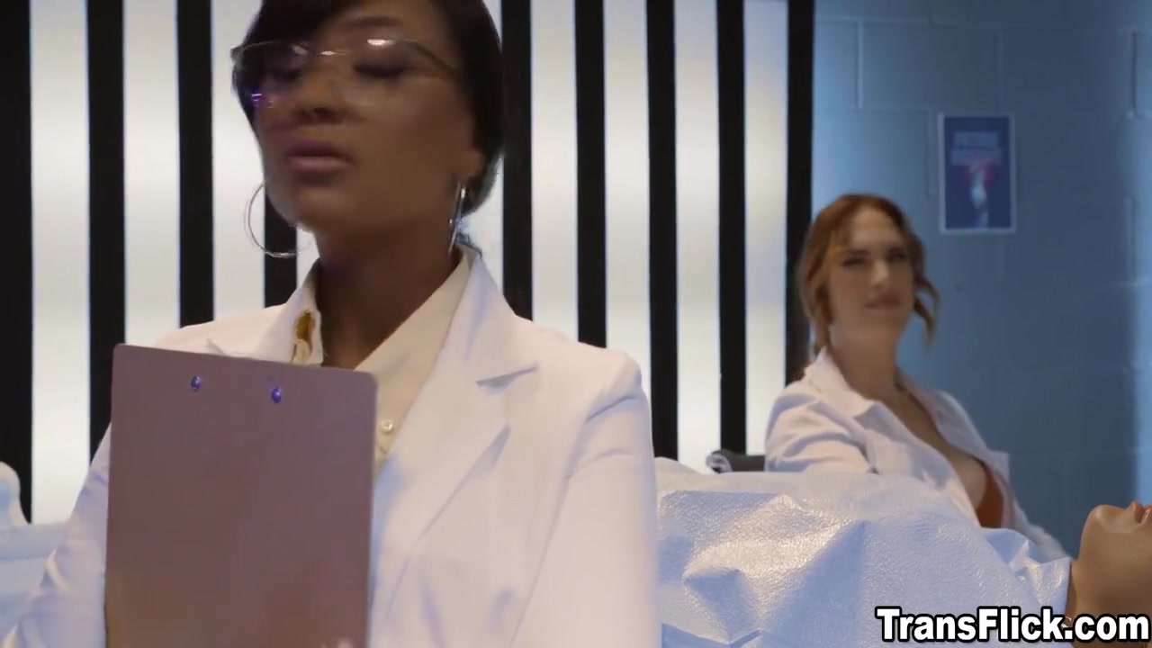 Avery Jane, Khloe Kay And Bree Mills In D.o S. One Of Ts Feature Films Ever Made! Scientists Are Preparing Three Beautiful Tranny Androids And 6 Min