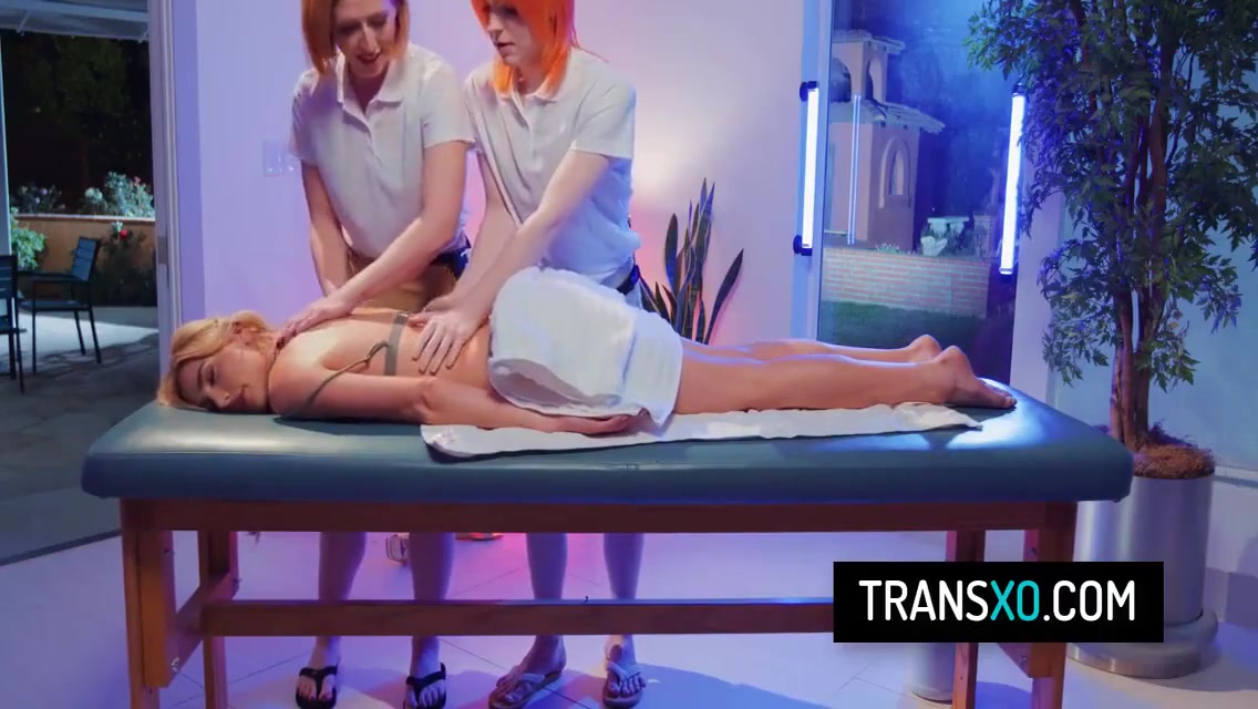 Sexy Trans Masseuses And In Threesome Sex With A Sexy Whore 6 Min - Kenzie Anne, Jean Hollywood And Shiri Allwood