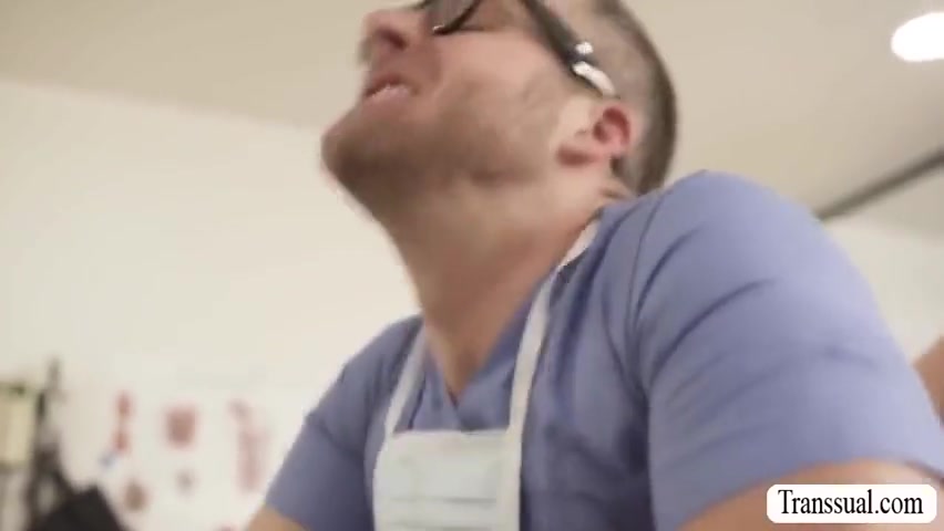 Aroused Ts And Her Doctor Bareback Each Others Ass With Kasey Kei