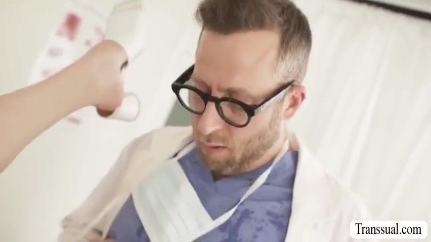Aroused Ts And Her Doctor Bareback Each Others Ass With Kasey Kei