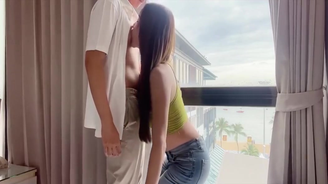 Busty Japanese Tgirl Gets Fucked In A Hotel Room