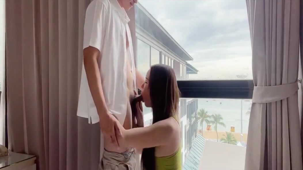 Busty Japanese Tgirl Gets Fucked In A Hotel Room