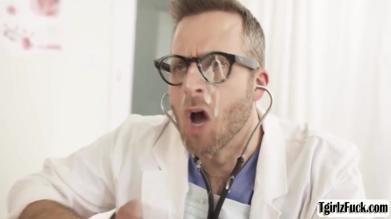 Trans Cummer Bareback Ass Sex Fucks By Her Doctor With Kasey Kei