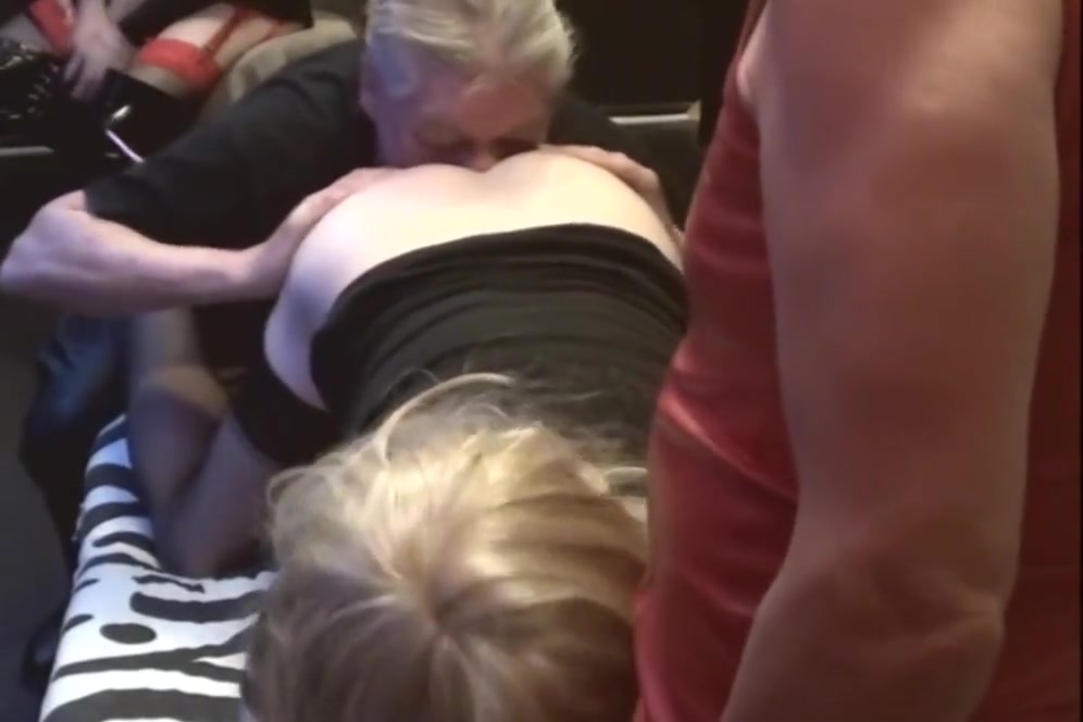 Sir Rob, Daphne And Mrs Samantha In A Rim And Blowjob Session