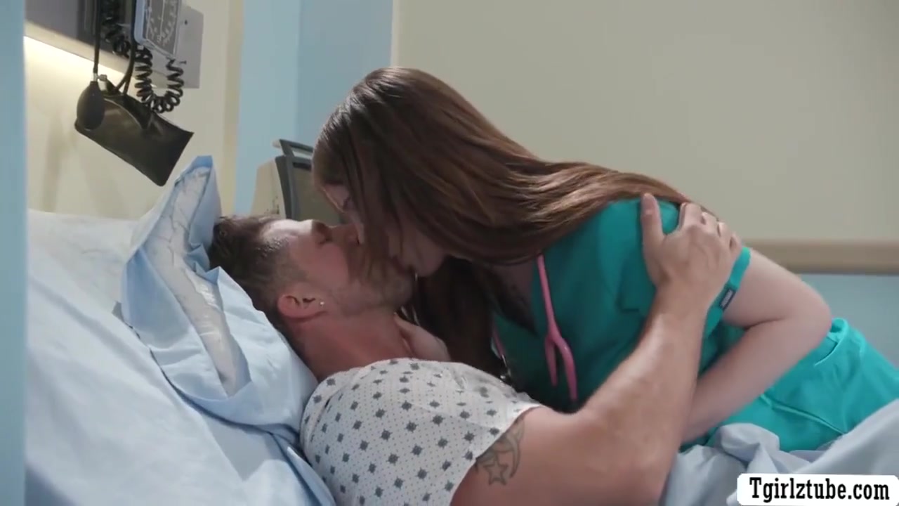 Trans Nurse Bareback Fucked By Horny Patient