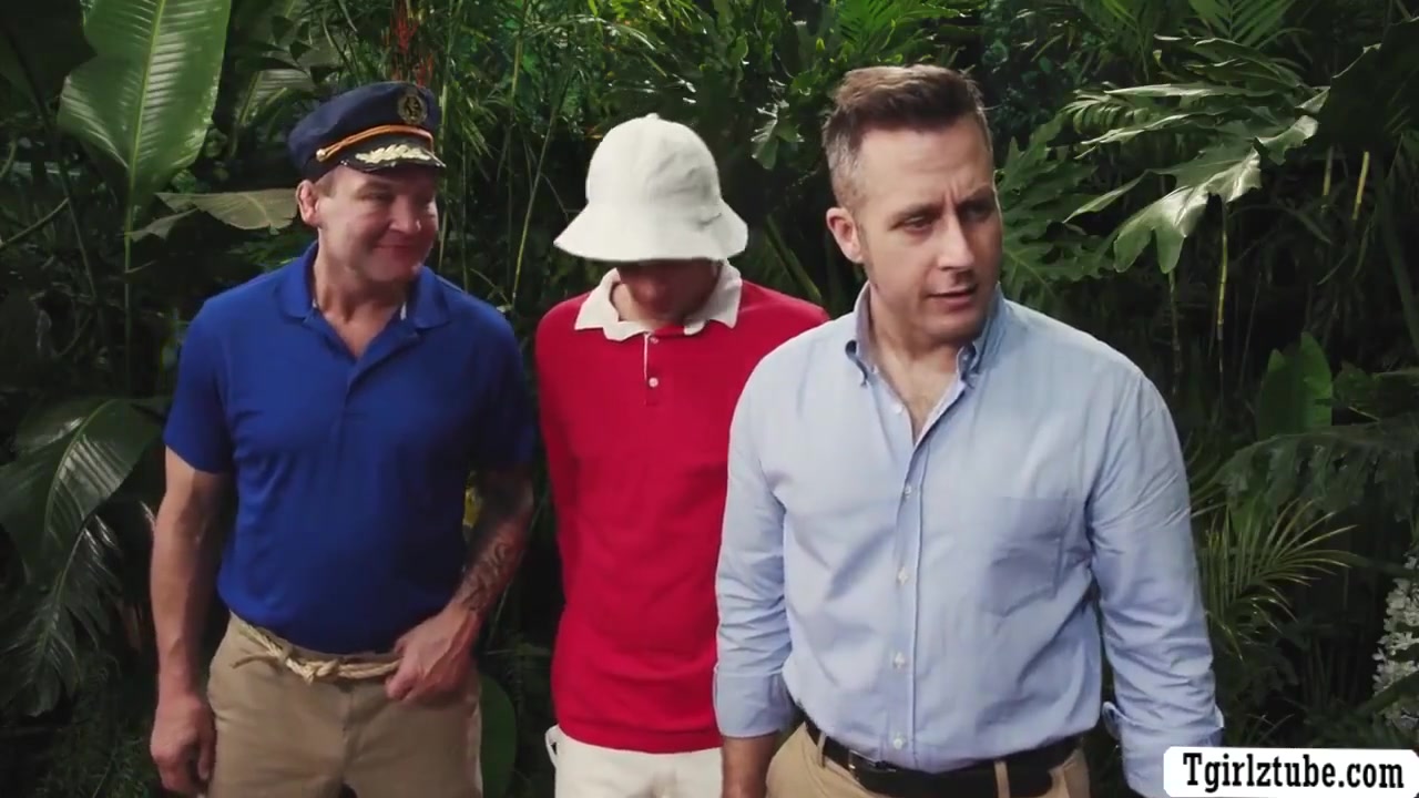 Three Lucky Dudes Meet Gorgeous Ts In The Jungle