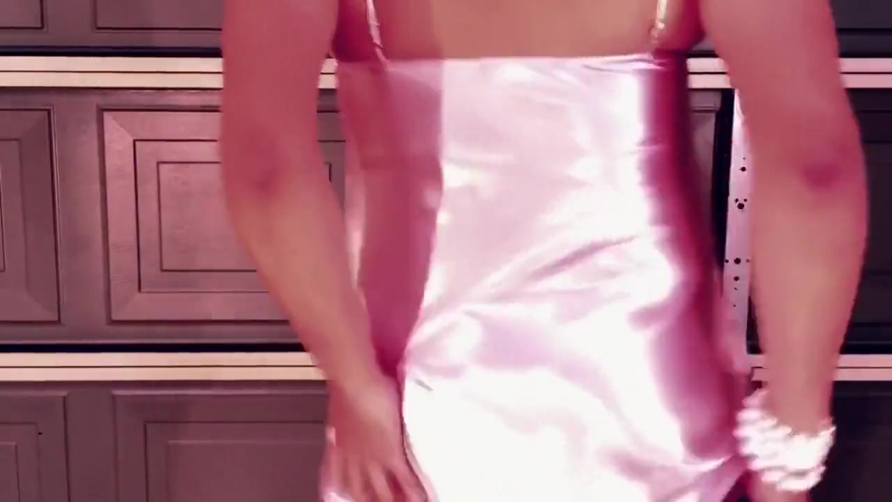 Sissy Silky Satin Lingerie Dancing