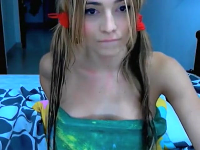 Sexy Latin In Ponytails Strokes & Cums