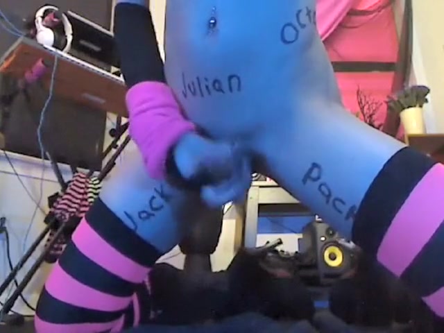 Dark Girl cumshot