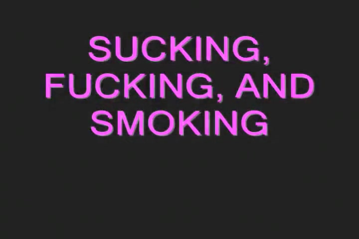 Smoking fetish fucking
