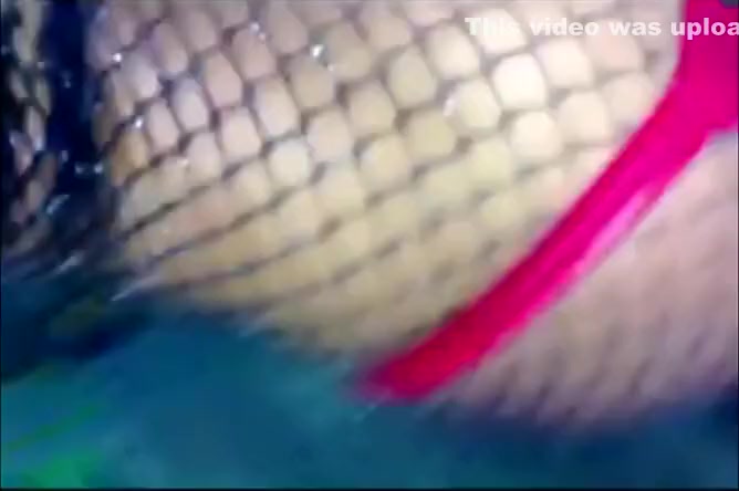 Cross in fishnets
